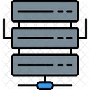 Server Database Data Storage Cloud Hosting Network Computing Web Db Icon