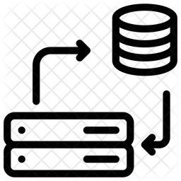 Server-database sync  Icon