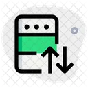 Serverdatentransfer  Symbol