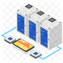 Server Dati Rack Dati Data Center Icon