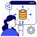 Server Directions Dataserver Database Directions Icon