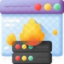 サーバーダウン、 404 、サーバー アイコン