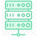 Server Duotone Line Icon Icon