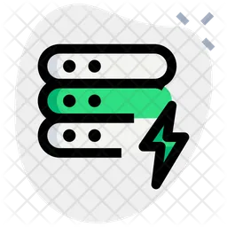 Server Energy  Icon