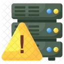 Server Error Data Error Database Error Icon