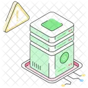 Server Error Storage Error Data Error Icon