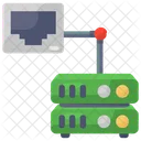 Server Ethernet Dartaserver Server Rack Icon