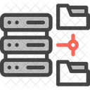 Folders File Database Icon