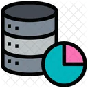 서버 그래프 데이터베이스 그래프 서버 분석 아이콘