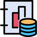Server Graph Data Hosting Icon