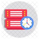 Server History Server Backup Datacenter History Icon