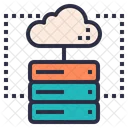 Server Hosting Cloud Symbol