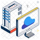 Server Hosting Server Network Storage Icon