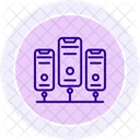 Server Hosting Line Icon Icon