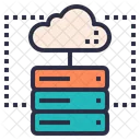 Server Hosting Colud Icon