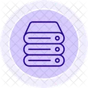 Server Color Circle Icon Icon