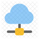 Server Cloud Web Hosting Icon