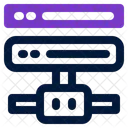 Server Hosting Hardware Icon