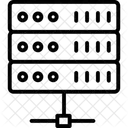 Server Zeilensymbol Icon