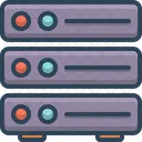 Server Backup Data Center Icon