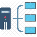 Server Network Server Database Icon