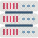 Server Rack Network Server Database Icon