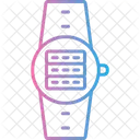 Server Database Smartwatch Icon