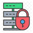 Server Lock Server Database Icon