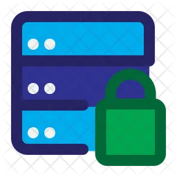 Server Lock  Icon