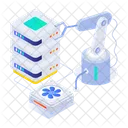 Server Maintenance Repairing Hosting Icon