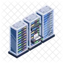 Server Technology Database Hosting Server Management Icon