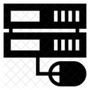 Datenbankmaus Servermaus Hardware Symbol