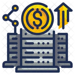 Server Money  Icon