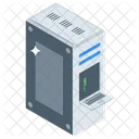 Server Monitoring Datacenter Data Backup Icon