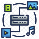 Server Multimedia Variety  Icon