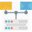 Servernachricht Umschlag Verzeichnisserver Symbol