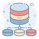 Data Server Network Sql Database Icon