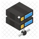 Data Networking Shared Dataserver Server Network Icon
