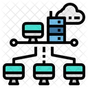Network Computer Data Icon