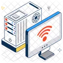 Server Network Server Database Icon