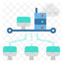 Network Computer Data Icon
