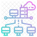 Network Computer Data Icon
