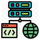 Network Web Hosting Icon