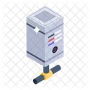 Server Network Server Hosting Data Infrastructure Icon