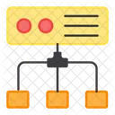 Server Network Network Connection Hosting Server Icon