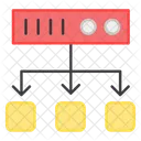 Server Network Server Hosting Hosting Network Icon