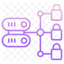 Idatabase Locks Server Network Security Database Network Security Icon
