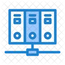Server Node Server Mainframe Database Icône