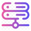 Server Path Storage Internet Icon
