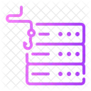 Server Data Storage Hosting Icon